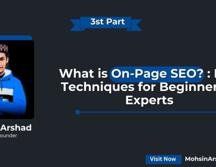 What is On-Page SEO Easy Techniques for Beginners to Experts What is On-Page SEO