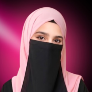 Kinza Arshad, Graphics Designer and Content Manager